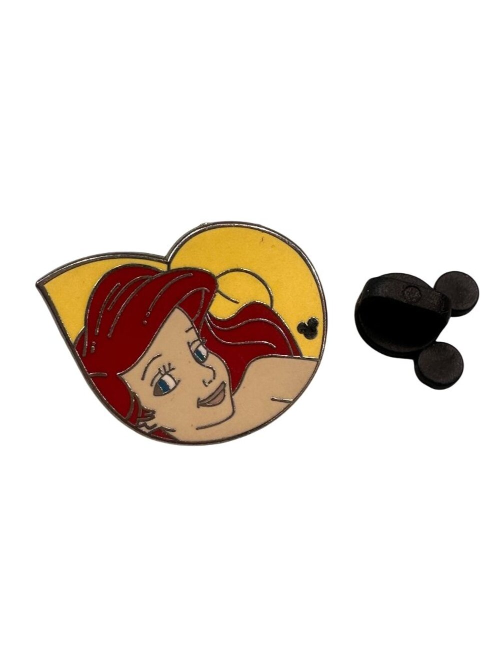 Disney Little Mermaid Shell Trading Pin Ariel Princess Hidden Mickey Badge